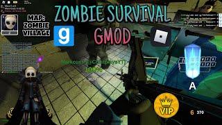 ZOMBIE SURVIVAL WIN feat SUBS - ZOMBIE VILLAGE MAP | Zombie Survival Gmod on @Roblox