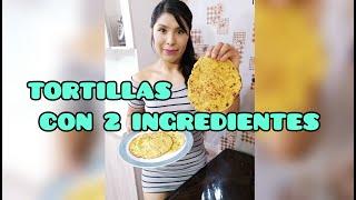 TORTILLAS DULCES CON 2 INGREDIENTES