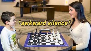 My Most Awkward Chess Match vs An 8-Year-Old Kid