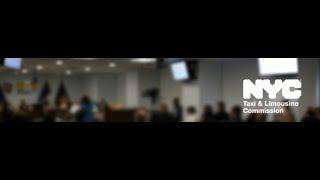 February 8, 2022-NYC Taxi and Limousine Public Meeting