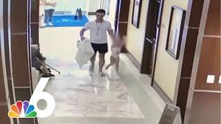 Father caught on video abusing toddler arrested and charged