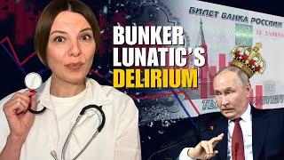BUNKER LUNATIC'S DELIRIUM: PUTIN ABOUT RUSSIA ECONOMY & UKRAINE Vlog 1080: War in Ukraine