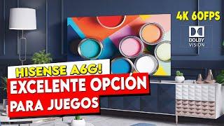 UNBOXING Y COMENTARIOS! HISENSE A6G 43 PULGADAS + DOLBY VISION  INCREIBLE IMAGEN PARA GAMING!