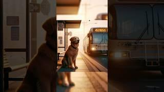 The Dog Who Took the Bus #dog #doglover #ai #aiart #aigenerated #shorts #short #shortvideo