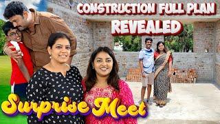 Friends Meetup after 3 Years | New Own House Construction Update | Karthikha Channel Emotional Vlog