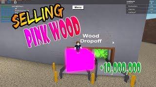 Can You Sell the Pink Wood (The Wood Dropoff)!? | Lumber Tycoon 2 ROBLOX