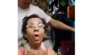 Complete Buffoon Risks Injuring an Old Lady's Neck On The Internet For Purposes of Amusement