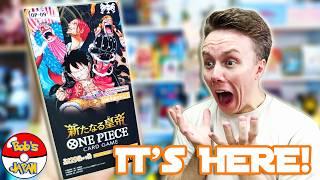 Unboxing the New OP09 One Piece Card Game! SO MANY RARES!