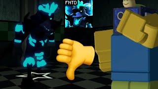 ХУДШАЯ ОБНОВА В ФНАФ ТД... ОБНОВЛЕНИЕ Five Nights TD +КОДЫ РОБЛОКС ROBLOX