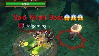 Arcane legend Solo Grohl Boss full damage kraken+7/6 Sb+Force sword