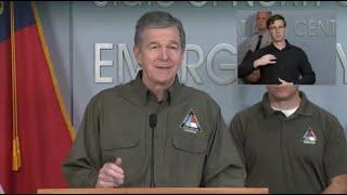 NC Gov. Roy Cooper gives update on Helene recovery efforts