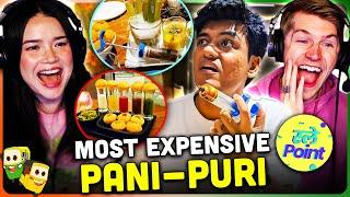 SLAYY POINT - India's Most Expensive Pani Puri (Golgappe) Reaction!