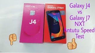 Samsung Galaxy J4 vs Galaxy J7 NXT AnTuTu Speed Test