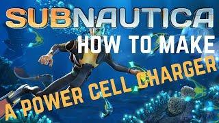 Subnautica Crafting | How To Make A Power Cell Charger