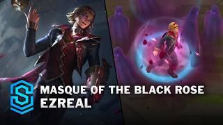 Masque of the Black Rose Ezreal Skin Spotlight - Pre-Release - PBE Preview - League of Legends