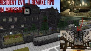 Resident Evil 2 RPD in Minecraft