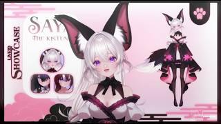  Model Showcase  Saya the Kitsune Vtuber (for sale)