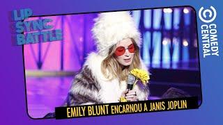 Emily Blunt encarnou a Janis Joplin | Lip Sync Battle no Comedy Central