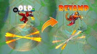 Sun Revamp VS OLD Skill Effects & Animation