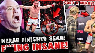 REACTIONS Merab FINISHING Sean O'Malley! *BACKSTAGE FOOTAGE* Merab & Cory Sandhagen! UFC 316