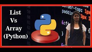 List vs Array: Python