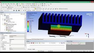 1. Задача теплообмена в модуле ANSYS Steady State Thermal (Workbench)