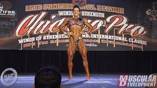 Valentina Mishina's Posing Routine (1st in WPD) | 2019 IFBB Chicago Pro