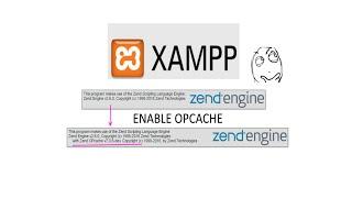 XAMPP 5.6.21 enable OPcache byAO