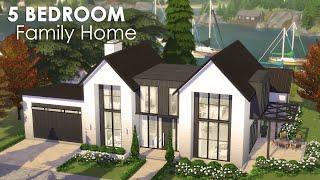 5 Bedroom Family Home | Stop Motion build | The Sims 4 | NO CC