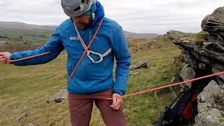 Ropework for scrambling 2: improvised abseils