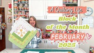 Quilt Block of the Month: February 2025 | A Quilting Life