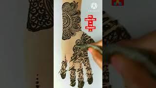 Simple Mehndi Design| Easy Mehndi Design For Front Hand| Eid Special Mehndi #shorts #shortvideo