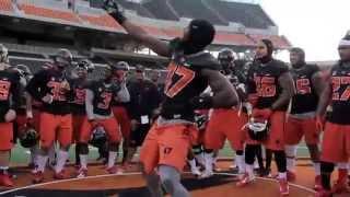 Oregon State Beavers Football Dance Off Competition