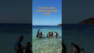 Our student travelers love Fiji! #highschool #studenttravel #students #travel #travelling #adventure