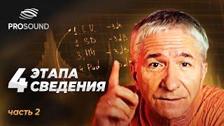 ЧЕТЫРЕ ЭТАПА СВЕДЕНИЯ МУЗЫКИ | ПРОСТРАНСТВО И FINAL MIX | Ч.2