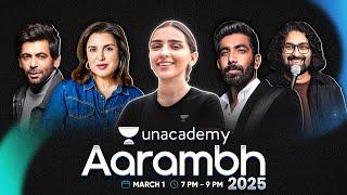 Most EPIC Educational Festival You will Witness | Unacademy Aarambh 2025 