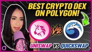 The best CRYPTO dex on Polygon! (UNISWAP vs QUICKSWAP)