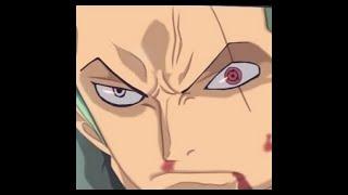 Zoro using sharingan