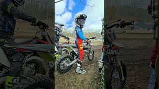 Cold Start on 2024 Husky 65cc  #motocross #mx #racing #shorts #youtubeshorts #viral