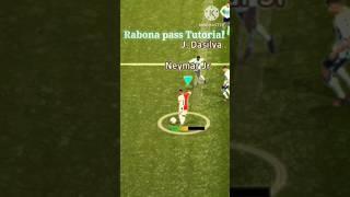 Rabona pass tutorial  efootball 23 #shorts #neymar #rabona #efootball23 #fyp