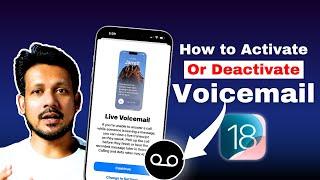 How to Activate Voicemail in iPhone iOS 18 | How to Turn off Voicemail on iPhone iOS 18 [HINDI]