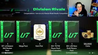 DIVISION 3 RIVAL REWARDS! 87+ x2 SEASON REVIEW PACK! FC25 ULTIMATE TEAM