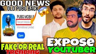 GOOD  NAWS OLD PUBG BACK| TENCENT MOBILE REALTY| EXPOSE @FalinStarGaming & @RomeoGamingYT