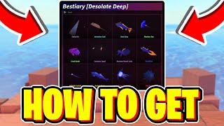 How To COMPLETE 100% DESOLATE DEEP BESTIARY In Fisch! Roblox