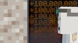 How I Made STARING AT A WALL The Most BROKEN Way to Make Money (Hypixel Skyblock)