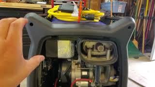 How to Do Maintenance Oil Change Etc on Yamaha EF6300ISDE Generator