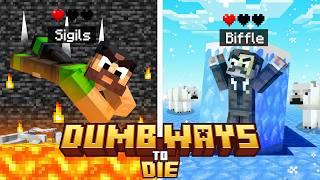 DUMB WAYS to DIE RACE in Minecraft