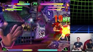 MvC2: Romneto - Psylocke Psy-Shot Infinite to 2x Crossup Assist Punish .:9.3.24:.