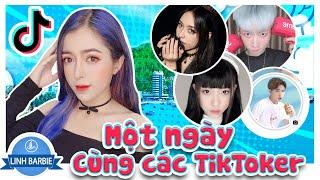 Một Ngày Cùng Team TikToker I Linh Barbie Vlog