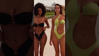 Briana Smith And Priscilla Ricart For Neena Swim Collection III #beauty #fashion #bikini